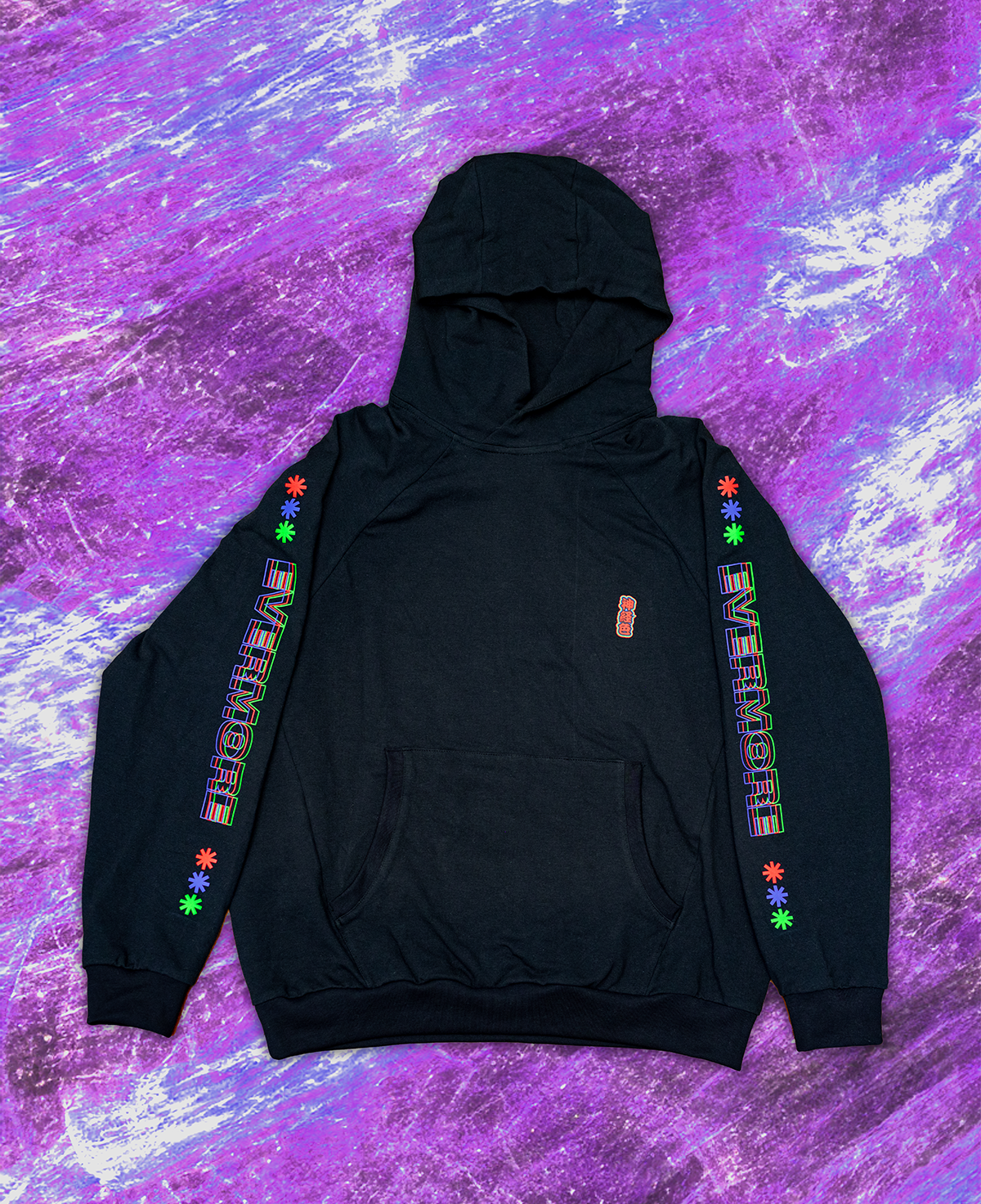 evermore — 永々 Black Hoodie
