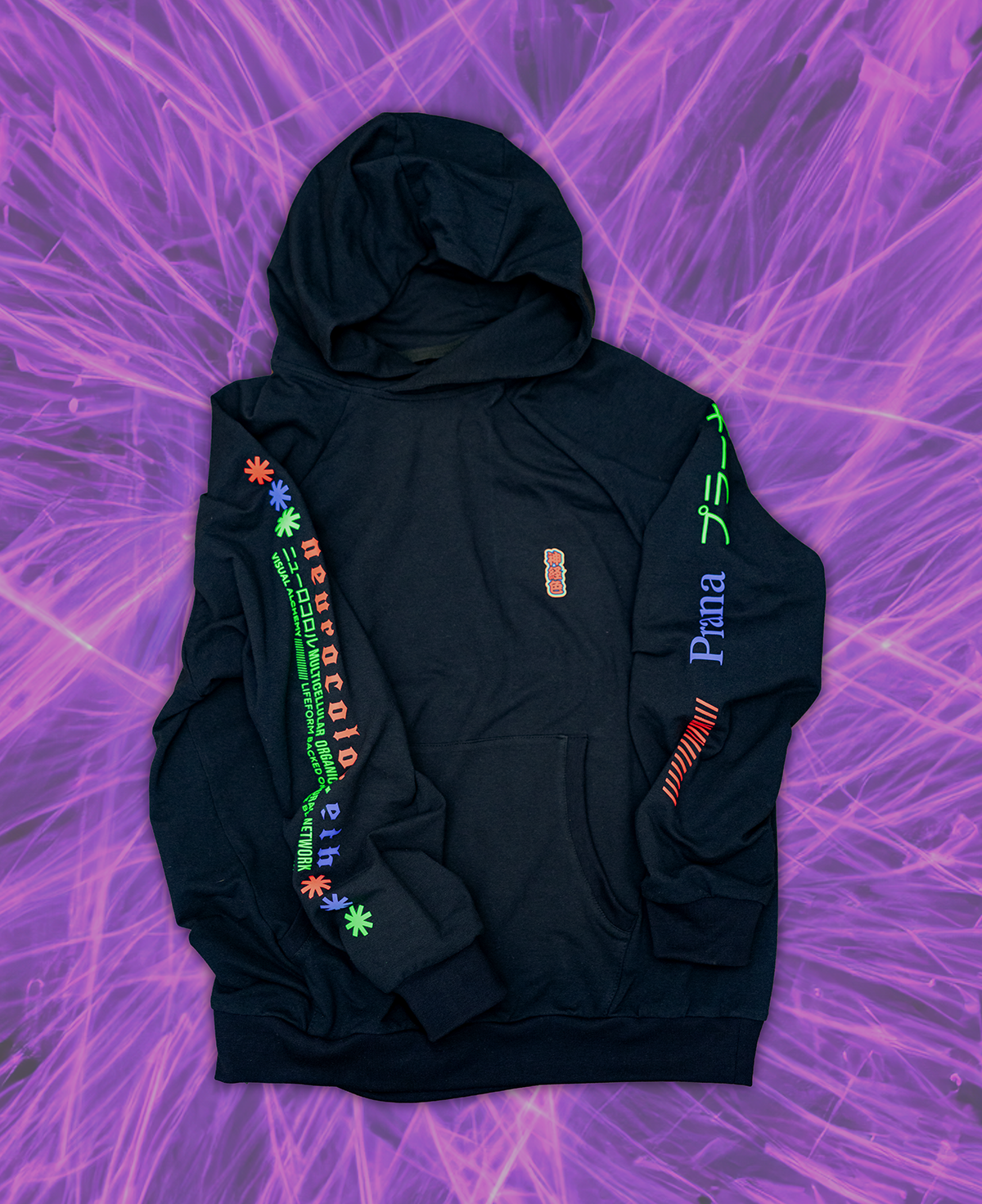 Prana — プラーナ Black Hoodie